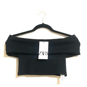 Zara off the shoulder top